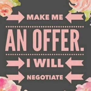 all reasonable offers accept 💜